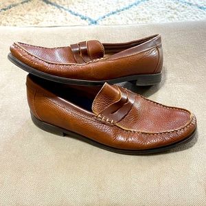 Florsheim Slip On Loafers Brown Leather Mens Size 9